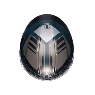 Agv K6 S Mplk Enhance Matt Grey Yellow Fluo Kapalı Kask