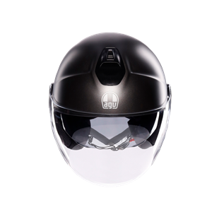 Agv Eteres Mono Matt Asfalto Grey Açık Kask