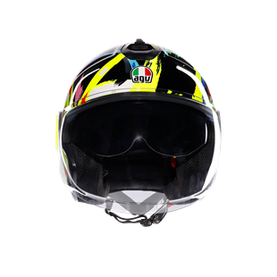 Agv Eteres  Rossi Winter Test 2019  Açık Kask