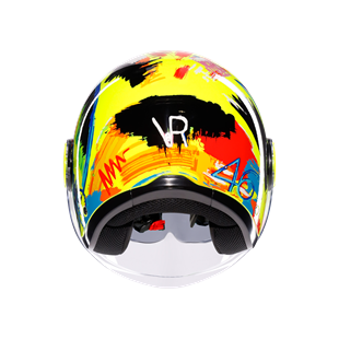 Agv Eteres  Rossi Winter Test 2019  Açık Kask