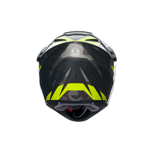 Agv AX9 Multi Steppa Carbon Grey Yellow Fluo Kapalı Kask