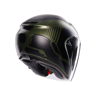 Agv Irides Sakai Matt Green Black Açık Kask