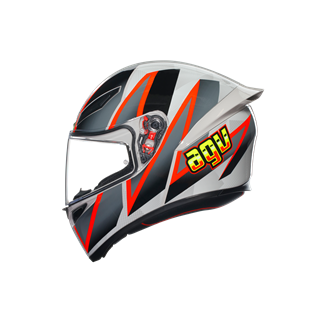 Agv K1 S Blipper Grey Red Kapalı Kask