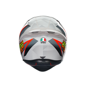 Agv K1 S Blipper Grey Red Kapalı Kask