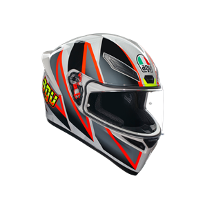 Agv K1 S Blipper Grey Red Kapalı Kask