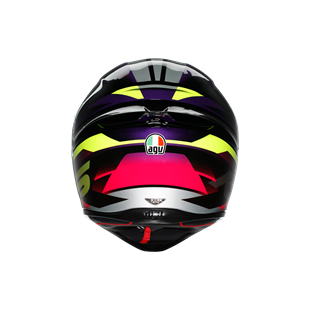 Agv K1 S Fastlap Black Purple Pink Kapalı Kask 