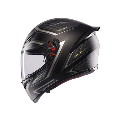 Agv K1 S Sling Matt Black Grey Kapalı Kask