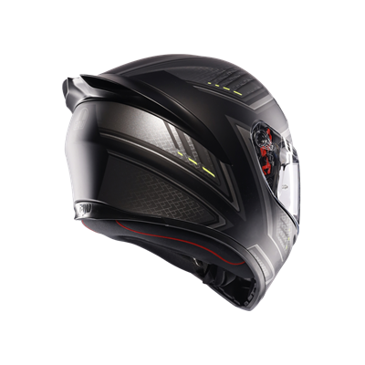 Agv K1 S Sling Matt Black Grey Kapalı Kask