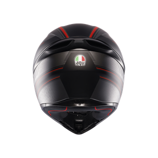 Agv K1 S Sling Matt Black Red Kapalı Kask
