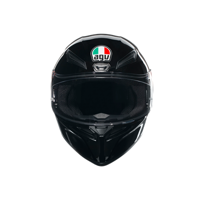 Agv K1 S Mono Black Kapalı Kask