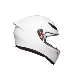 Agv K1 S Mono White Kapalı Kask