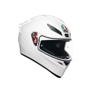 Agv K1 S Mono White Kapalı Kask