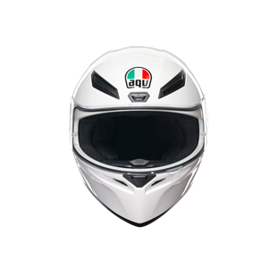Agv K1 S Mono White Kapalı Kask