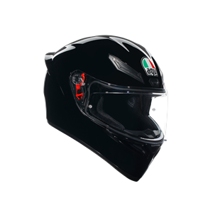 Agv K1 S Mono Black Kapalı Kask