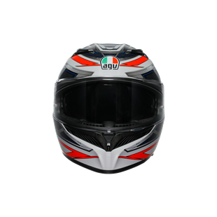 Agv K3 E2206 Space Matt White Red Fluo Kapalı Kask