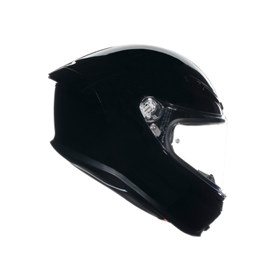 Agv K6 S Black Mono Kapalı Kask