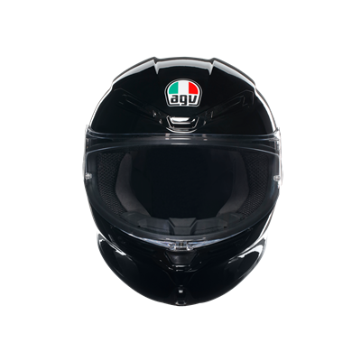 Agv K6 S Black Mono Kapalı Kask
