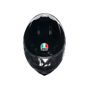 Agv K6 S  Black Mono Kapalı Kask