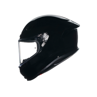 Agv K6 S  Black Mono Kapalı Kask