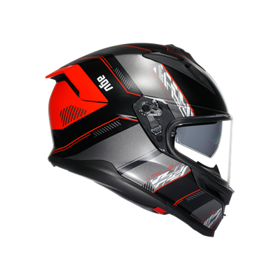 Agv K7 MPLK Kyber Matt Black Red Kapalı Kask