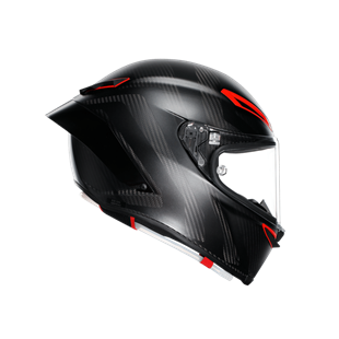 Agv Pista GP RR Carbon Blk Red Kapalı Kask