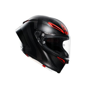 Agv Pista GP RR Carbon Blk Red Kapalı Kask
