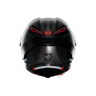 Agv Pista GP RR Carbon Blk Red Kapalı Kask