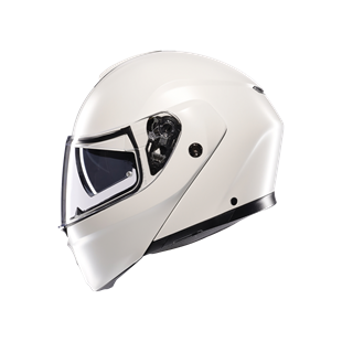 Agv Streetmodular Mono Matt Materia White Çene Açılır Kask