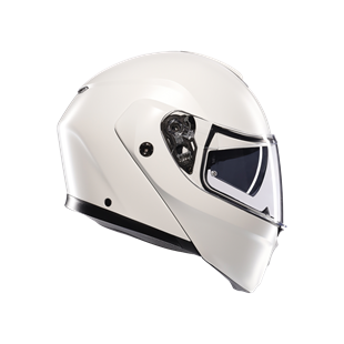 Agv Streetmodular Mono Matt Materia White Çene Açılır Kask