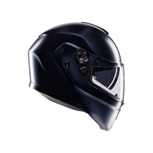 Agv Streetmodular Mono Matt Profondo Blue Çene Açılır Kask