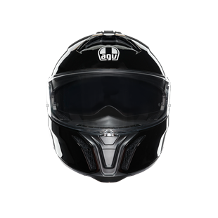 Agv Tourmodular Solid Mplk Black Çene Açılır Kask