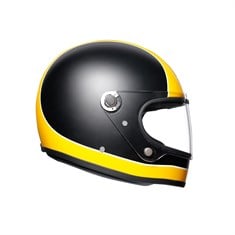Agv X3000 Multi Super Matt Black Yellow Kapalı Kask