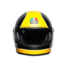 Agv X3000 Multi Super Matt Black Yellow Kapalı Kask