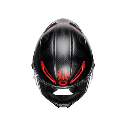 Agv Pista GP RR Carbon Blk Red Kapalı Kask