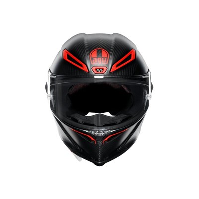 Agv Pista GP RR Carbon Blk Red Kapalı Kask