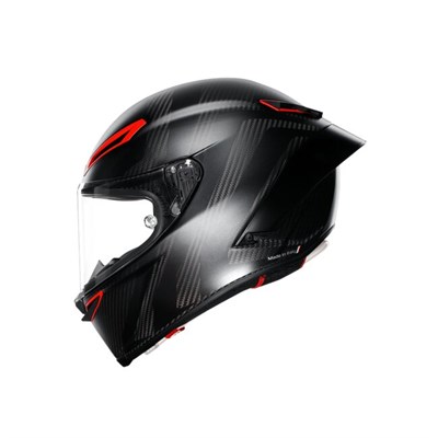 Agv Pista GP RR Carbon Blk Red Kapalı Kask