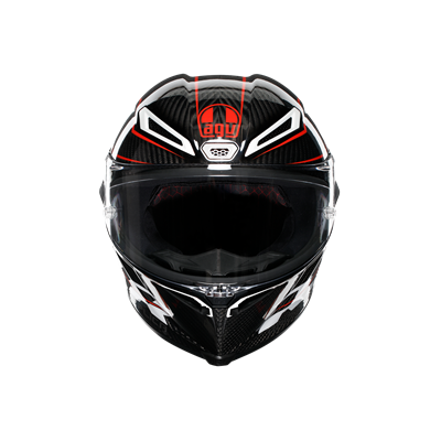 Agv Pista GP RR Mplk Performance Carbon Blk Red Kapalı Kask