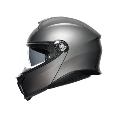 Agv Tourmodular Solid MPLK Luba Grey Matt Çene Açılır Kask