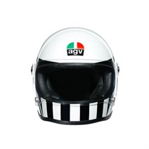 Agv X3000 Multi Invictus White Black Kapalı Kask