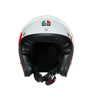 Agv X70 Multi Vela White Red Blue Açık Kask 