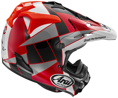 Arai MX-V Evo Peak Red Kapalı Kask