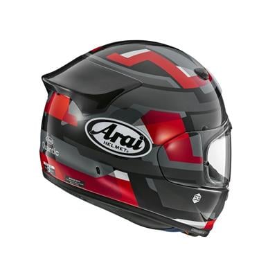 Arai Quantic Abstract Red Kapalı Kask