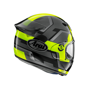 Arai Quantic Face Fluor Yellow Kapalı Kask