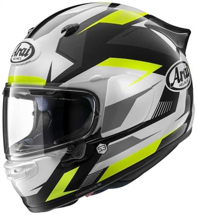 Arai Quantic Supra Yellow Kapalı Kask