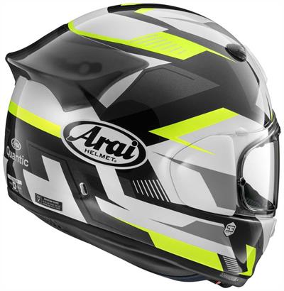 Arai Quantic Supra Yellow Kapalı Kask