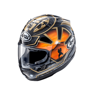 Arai RX-7V Pedrosa Spirit Gold Kapalı Kask