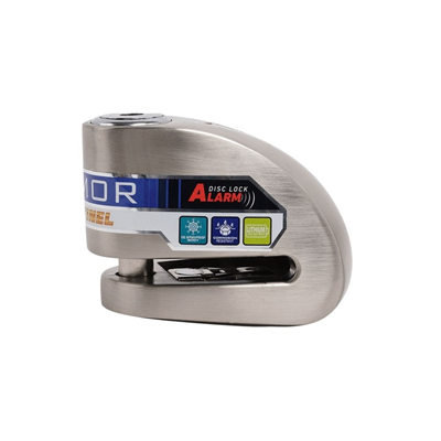 Armor 14 mm Paslanmaz Çelik Alarmlı Disk Kilidi 