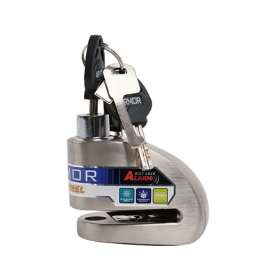 Armor 6mm Güvenlik Sertifikalı Alarmli Disk Kilidi