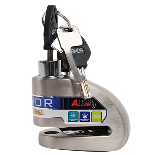 Armor 6mm Güvenlik Sertifikalı Alarmli Disk Kilidi