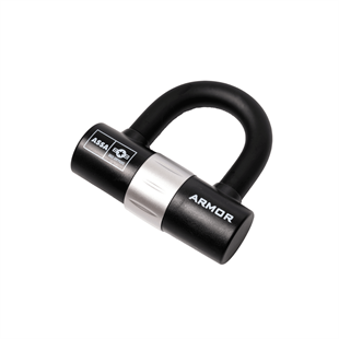 Armor Military Serisi Dövme Çelik Zincir Kilit (14mm*1.8mt) + U Bar Kilit